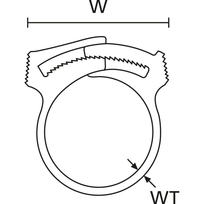 Thumbnail - HellermannTyton, Kabelhalter, SNP2-PA66GF13-BK Befestigungsschelle 192-10020 Bündel-Ø-Bereich