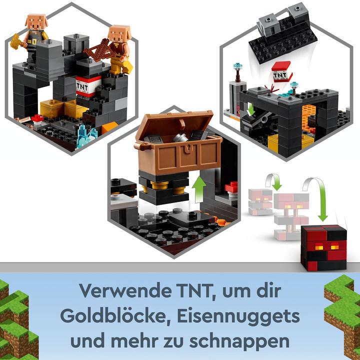 Actual product image LEGO The Nether Bastion (21185, LEGO Minecraft)