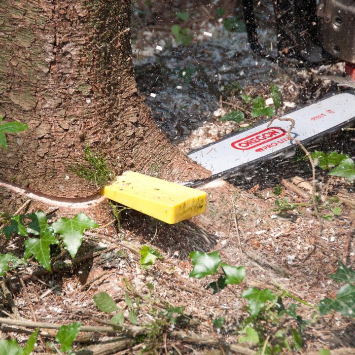 Actual product image Oregon Plastic wedge / felling wedge yellow 14 cm