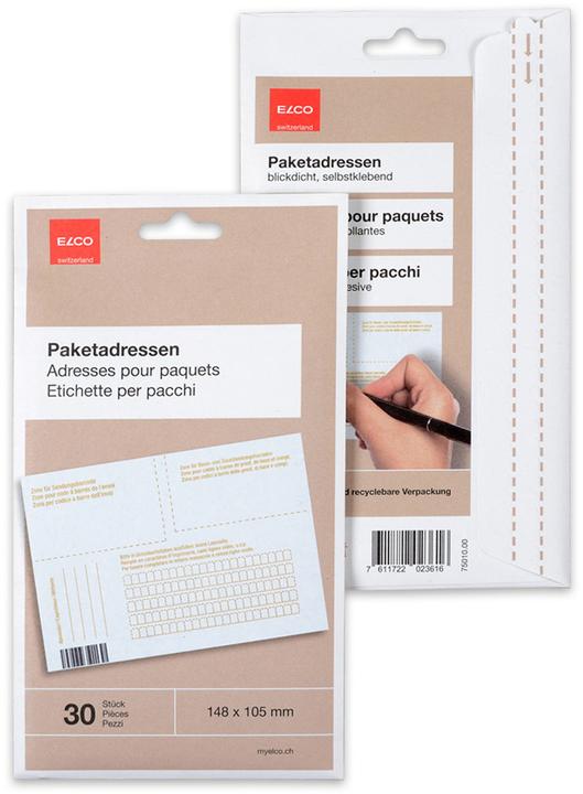 Image du produit Elco Adresses des colis