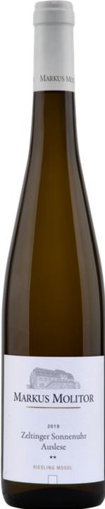 Actual product image Weingut Markus Molitor Riesling dry Zeltinger Sonnenuhr Auslese** (1 x 75 cl, 2019)