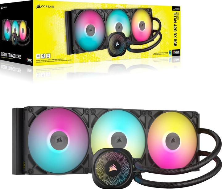 Produktbild Corsair iCUE LINK TITAN 420 RX RGB