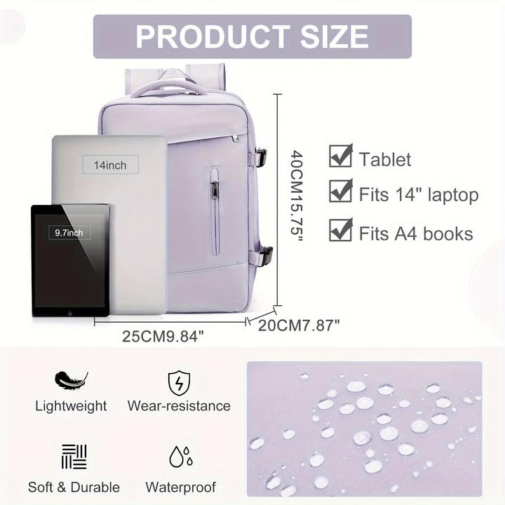 Actual product image Only-Bags.Store Backpack with large capacity for short trips, suitable for students, with space for laptops, ideal