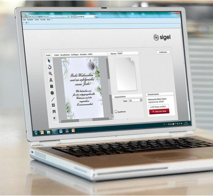 Immagine prodotto Sigel Umore invernale (90 g/m², 100 x, A4)