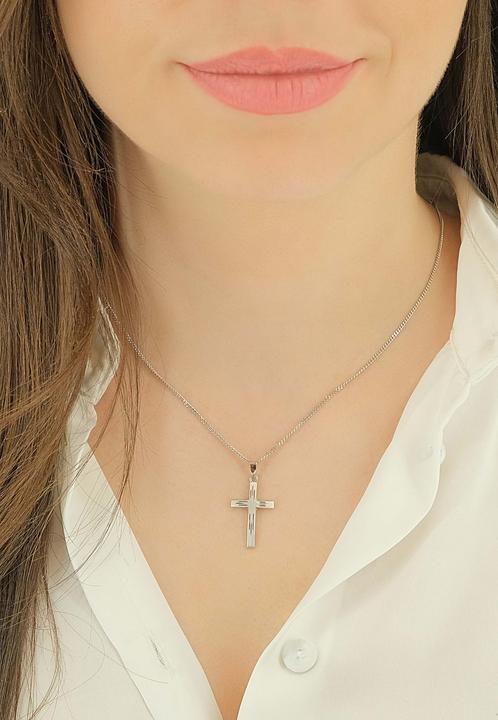 Image du produit Muau Croix (Or blanc)