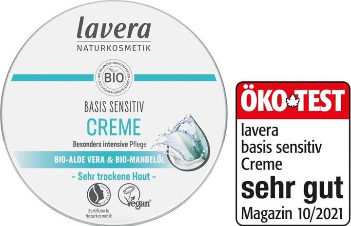 Produktbild Lavera Basis Sensitiv (150 ml, 24h Creme)