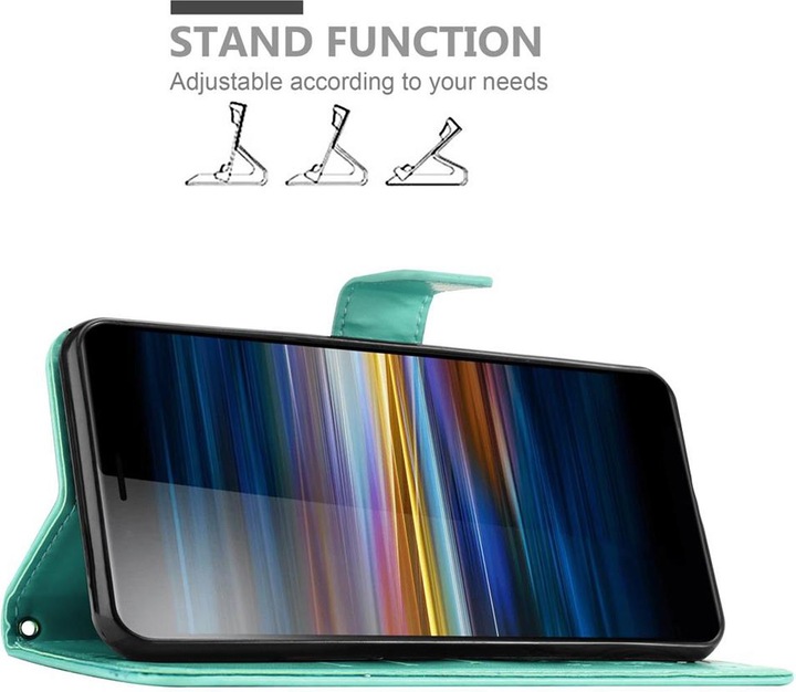 Produktbild Cadorabo Flower Book Cover (Sony Xperia L3)