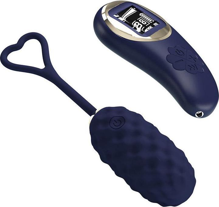 Image du produit Pretty Love Vivian Blue oeuf Vibrant Avec Télécommande