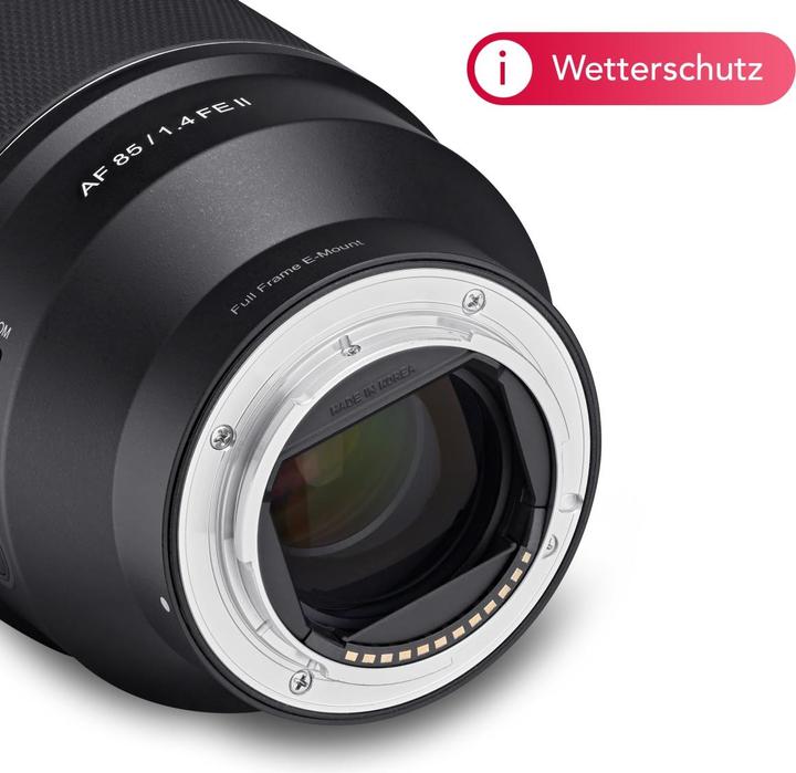 Produktbild Samyang AF 85mm f/1.4 FE II Sony E (Sony E, Vollformat)