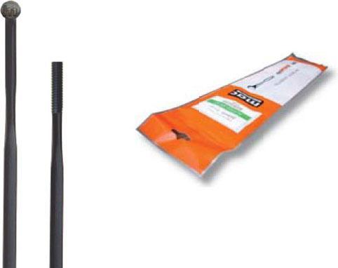 Produktbild cnSpoke Speichen aero360 2.0-0.8*2.2-2.0 Edelstahl 254 mm schwarz 36 Stcs.