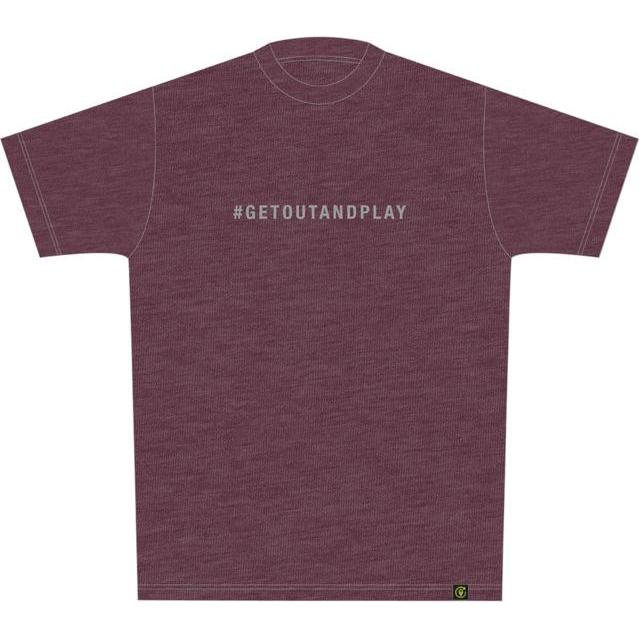 Thumbnail - iXS, Herren, Velotrikot, T-Shirt organic (getoutandplay) (S), Violett, S