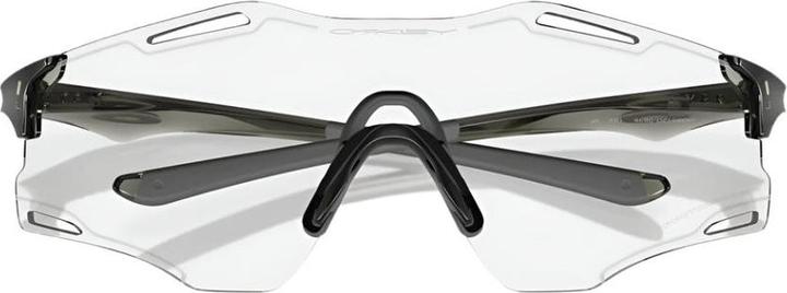 Actual product image Oakley Cybr Zero (Polished black, CLEAR photochromic 50% black I)