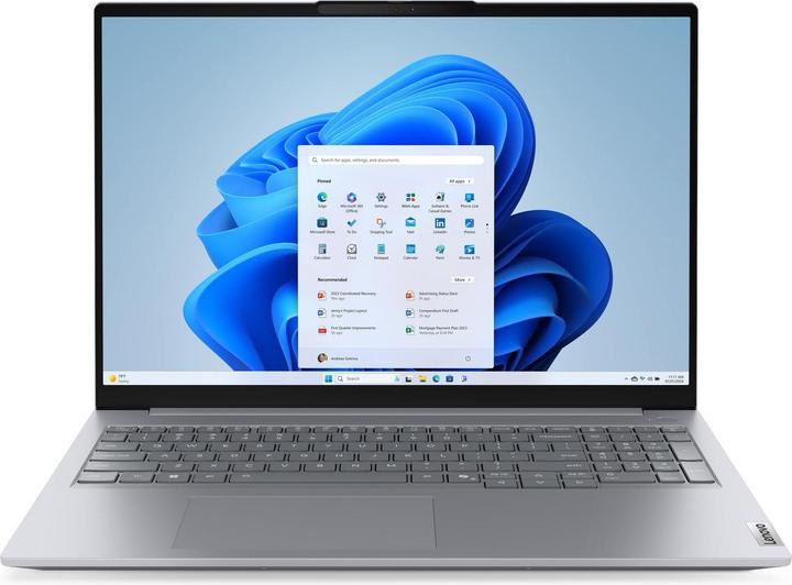 Actual product image Lenovo ThinkBook 16 Gen 8 (16", 1000 GB, 32 GB, Eng. Int., Intel Core Ultra 7 255H)