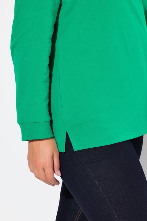 Produktbild Ulla Popken Sweatshirt, Moin, Stehkragen, Langarm (46, 48)