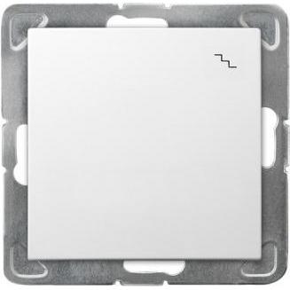 Ospel ŁP-3Y/m/00, Taster + Schalter, Weiss