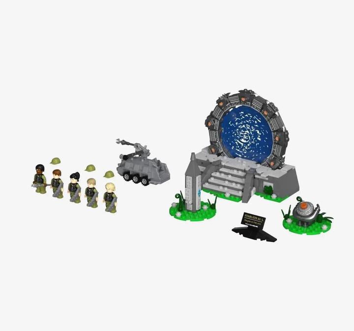 Actual product image BlueBrixx-Pro Stargate auf Planet