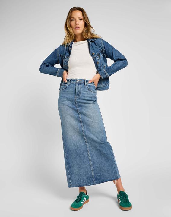 Immagine prodotto Lee Gonna in denim Maxi gonna con spacco posteriore (28)