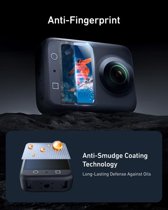 Produktbild Telesin Screen Protector-Set Tempered Glas For DJI Osmo 360