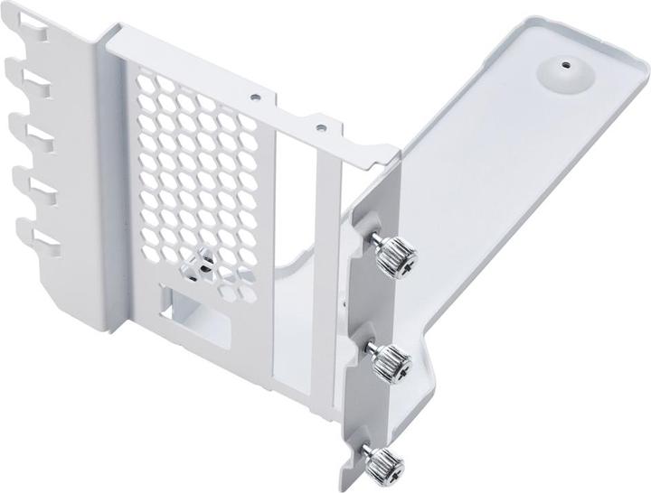 Actual product image Phanteks Vertical GPU bracket II + PCI-E 4.0 x16 riser ribbon cable, 22 cm - white