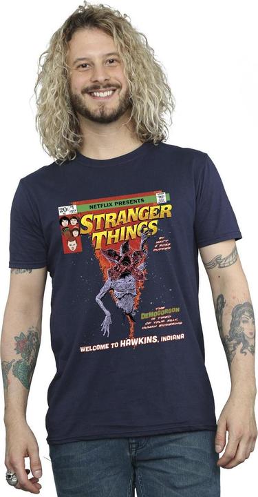 Immagine prodotto Netflix Stranger Things Comic Cover Maglietta Uomo (S)