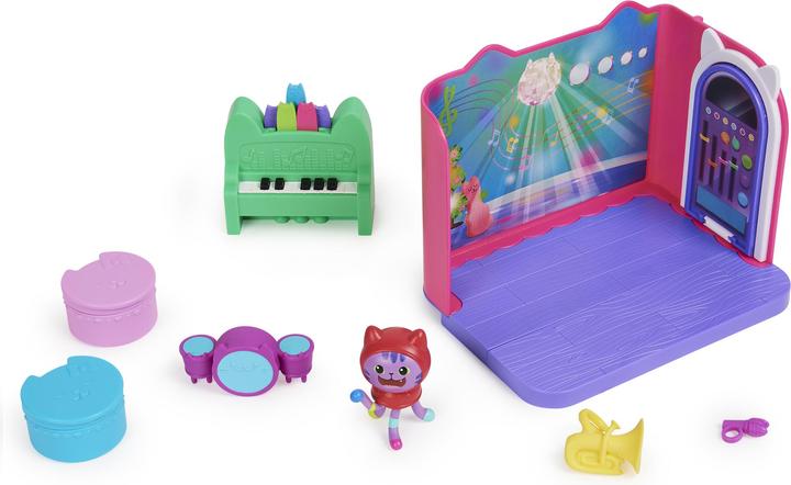 Actual product image Gabby's Dollhouse Deluxe Room DJ Catnip's Music