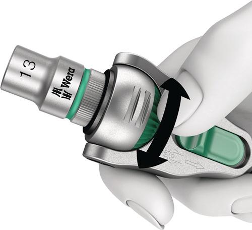 Actual product image Wera 8100 SC 6 Zyklop Speed Ratchet Set (19 mm, 12 mm, 14 mm, 16 mm, 10 mm, 18 mm, 17 mm, 11 mm, 15 mm, 13 mm)