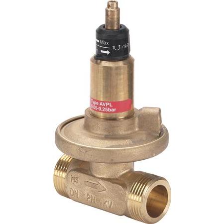 Danfoss, Zubehör Sanitärinstallation, AVPL 15 - AVPL 15, differenstrykreg, kvs 1,0