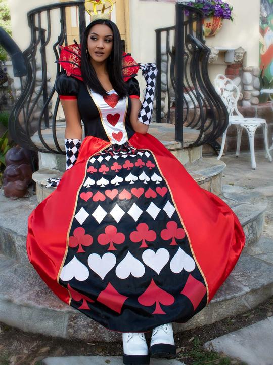 Actual product image Leg Avenue Queen of Hearts (S)