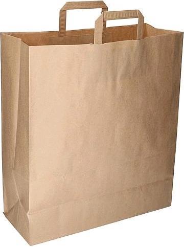 Produktbild Renner Helmuth VPW40 Papiertragetasche 400x160x450mm braun 100gm2 200 STK (200 Stk.)