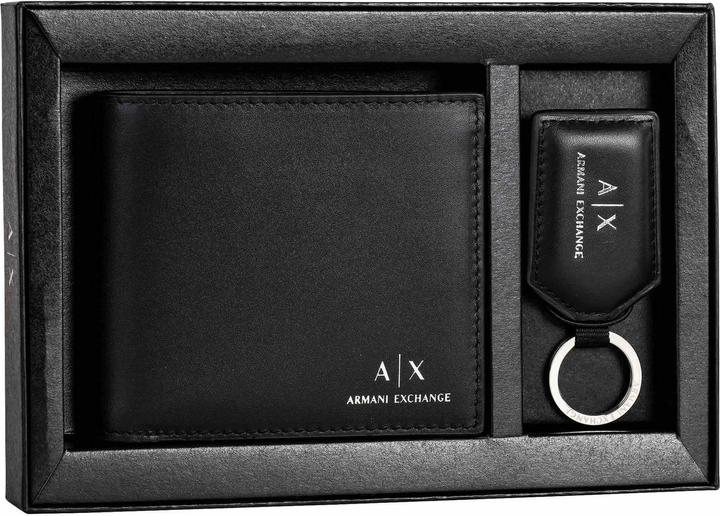 Actual product image Armani Exchange Plain Leather Gift Set