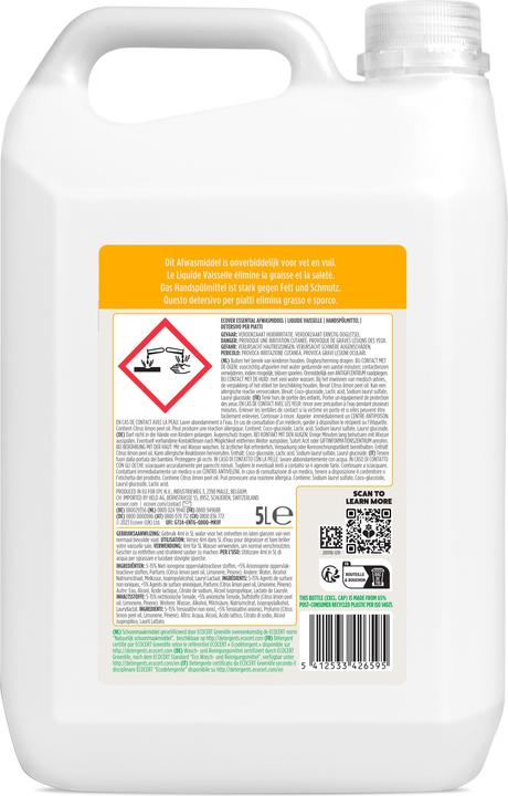 Actual product image Ecover Essential Lemon (Liquid)