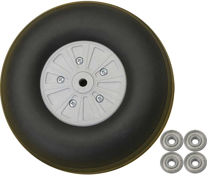 Immagine prodotto Planet-Hobby Ruote Heavy Duty circa 130 x 35 mm 2 pz. con cuscinetto a sfera, cerchio chiuso