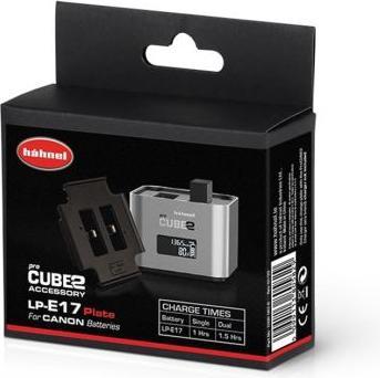 Actual product image Hähnel ProCube2/3 Plate for Canon LP-E17 Battery