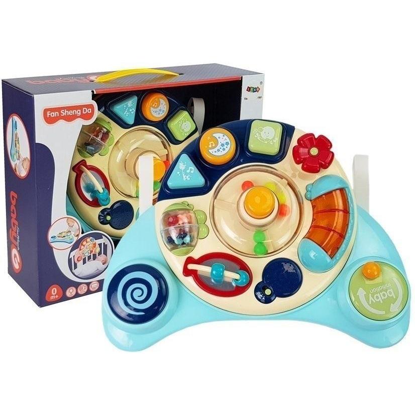 Lean Toys Lerntafel mit Soundeffekten, blau (LT8498)