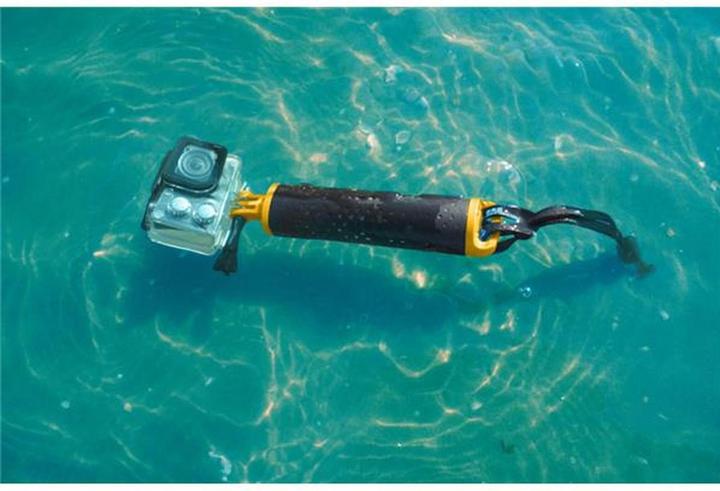 Actual product image PRO-mounts AquaGrip Yellow Handle for GoPro