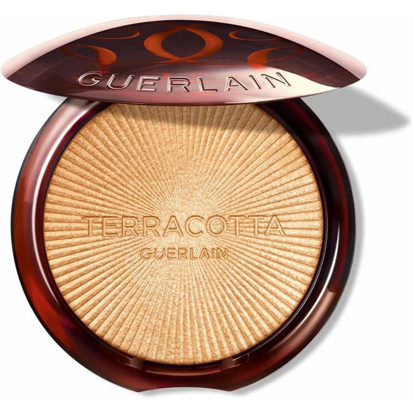 Thumbnail - Guerlain, Highlighter + Bronzer, TERRA 23 Luminizer Compact Powder 01 Gold 10 g (01 Warm Gold, Highlighter, 6.20 g)