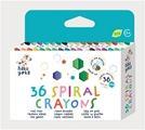 Actual product image Avenir Range Spiral Wax Crayons