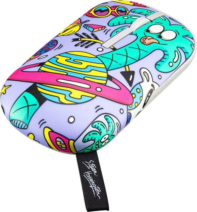 Actual product image ASUS Marshmallow Mouse MD100 Steven Harrington Edition (Wireless)