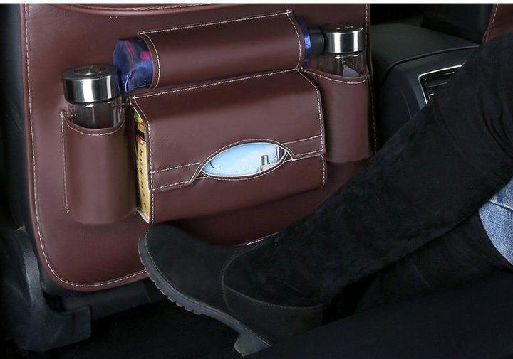 Actual product image Hurtel Car organiser for the seat, foldable shelf, mini car table, black