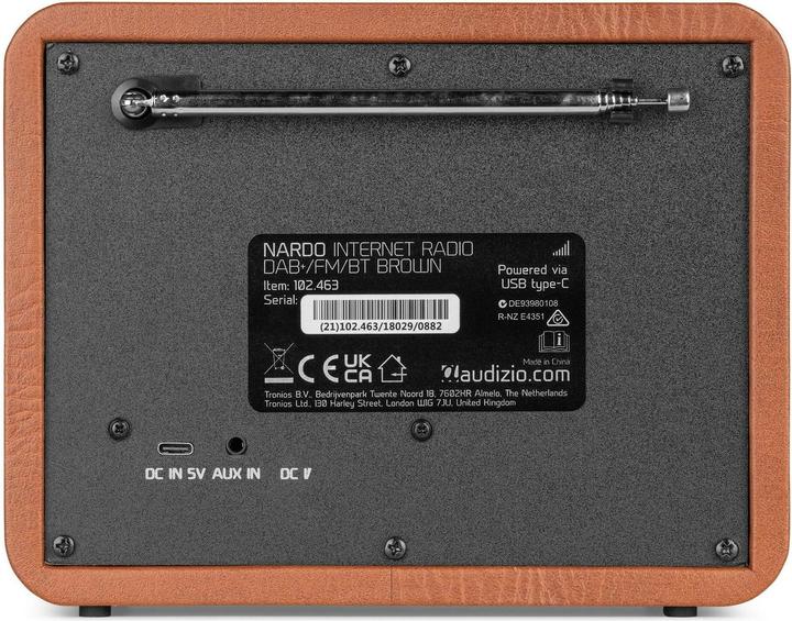 Actual product image Audizio Nardo (Web radio, DAB+, FM, Bluetooth, Wi-Fi)