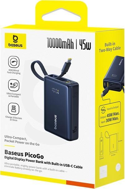 Actual product image Baseus PicoGo (10000 mAh, 45 W, 37 Wh)