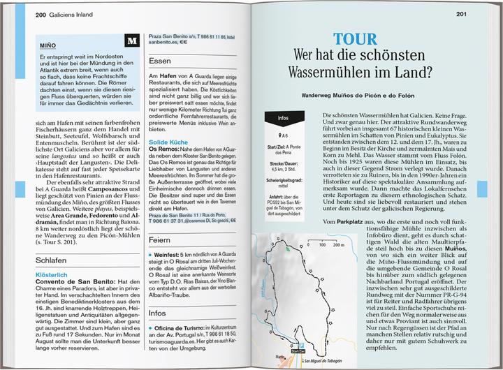Nährwerte und Zutaten Reise-Taschenbuch Reiseführer Galicien & Jakobsweg (Deutsch, Tobias Büscher, 2024)