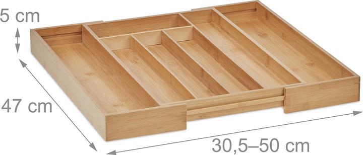 Actual product image Relaxdays Cutlery tray