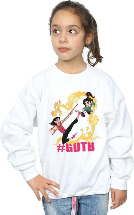 Produktbild Disney Wreck It Ralph Mulan And Vanellope Sweatshirt Mädchen (152, 158)