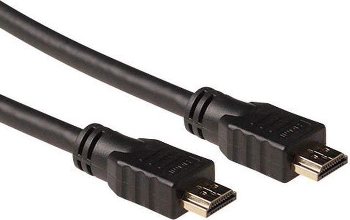 ACT AK3900 0.5m HDMI Type A (Standard) 2 x HDMI Type A (Standard) Schwarz HDMI-Kabel (0.50 m, HDMI, 2.0)
