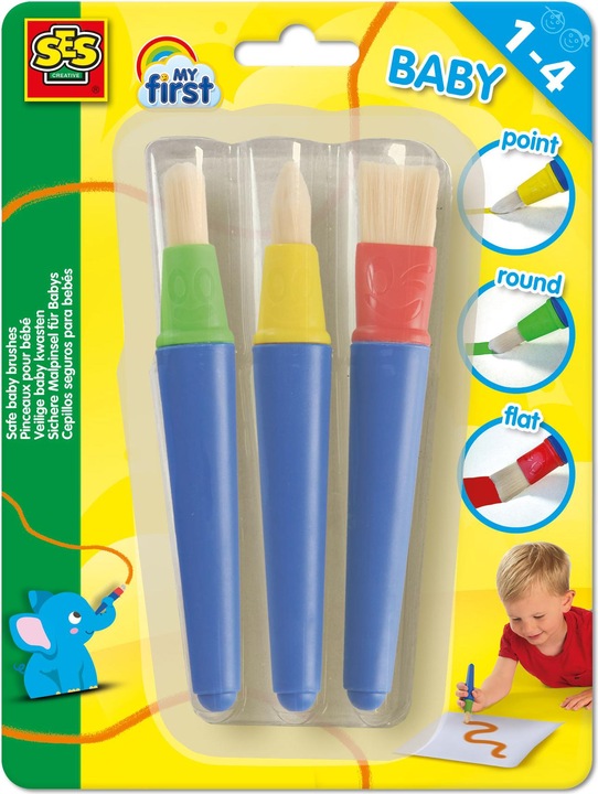 Image du produit Ses My first - Sichere Babybürsten (3 Stück)