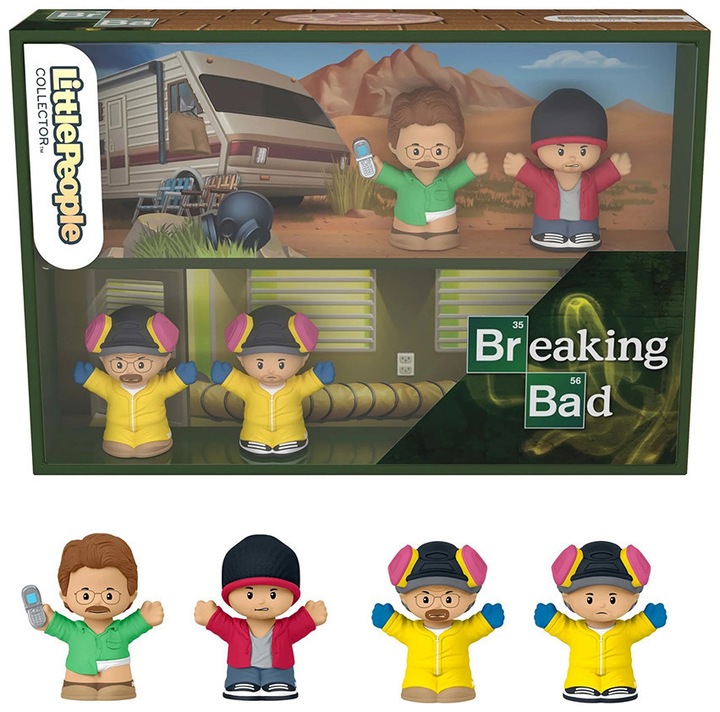 Actual product image Mattel Little Peaple Collector Breaking Bad HVG71
