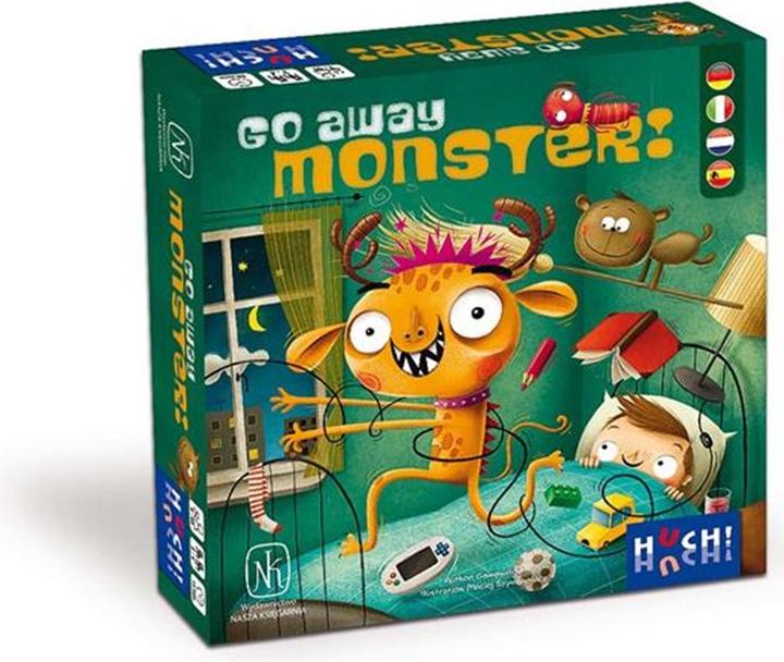 Actual product image Go away monster i (German, Spanish, Dutch, Italian)