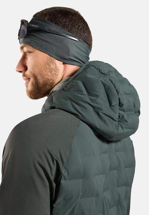 Actual product image Odlo Zeroweight Insulator Hybrid Mid Layer mit Kapuze und Reissverschluss (M)