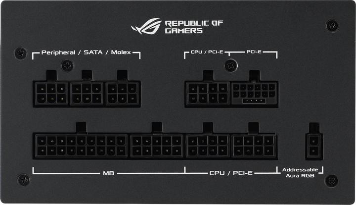Image du produit ASUS PSU ROG STRIX 750W Gold Aura Edition (750 W)